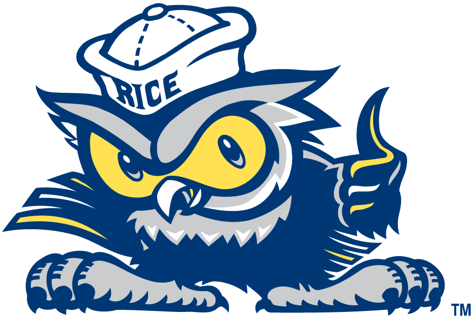 Rice Owls 2003-2009 Misc Logo diy DTF decal sticker